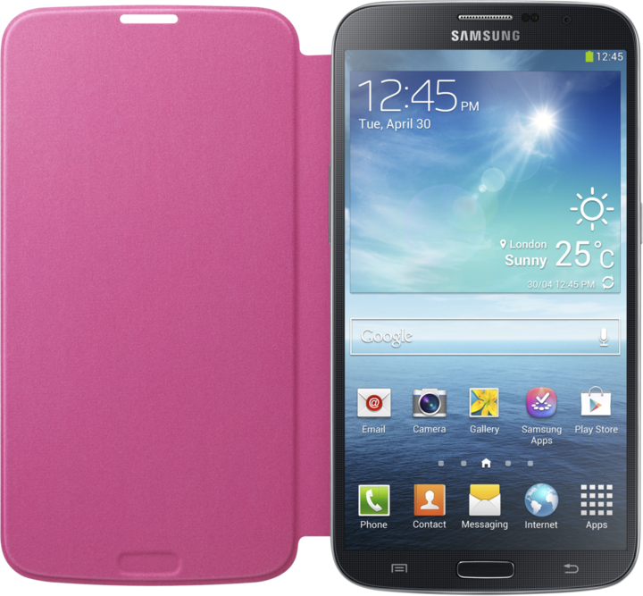 Samsung flipové pouzdro EF-FI920BP pro Galaxy Maga 6.3, růžová_687523007