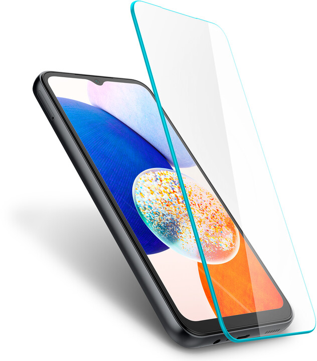 Spigen ochranné sklo tR Slim pro Samsung Galaxy A14 5G, 2ks_2089919030