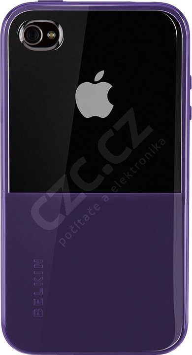 Belkin pouzdro Shield Eclipse pro iPhone 4, fialové_282734273