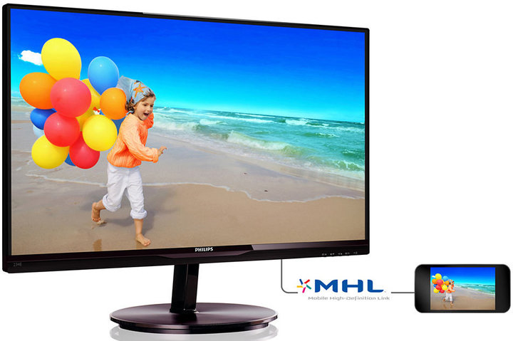 Philips 234E5QDAB - LED monitor 23&quot;_1009975755