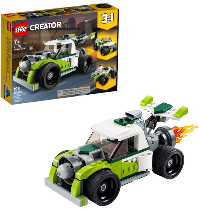 LEGO® Creator 3v1 31103 Auto s raketovým pohonem_1979603894