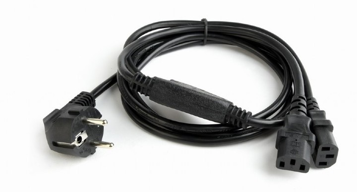 Gembird CABLEXPERT kabel napájecí rozdvojka Y 1,8m_1137052184