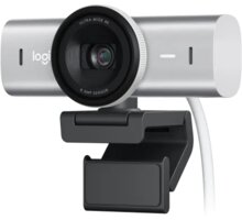 Logitech MX Brio 4K Ultra HD Webcam, Pale Grey 960-001554