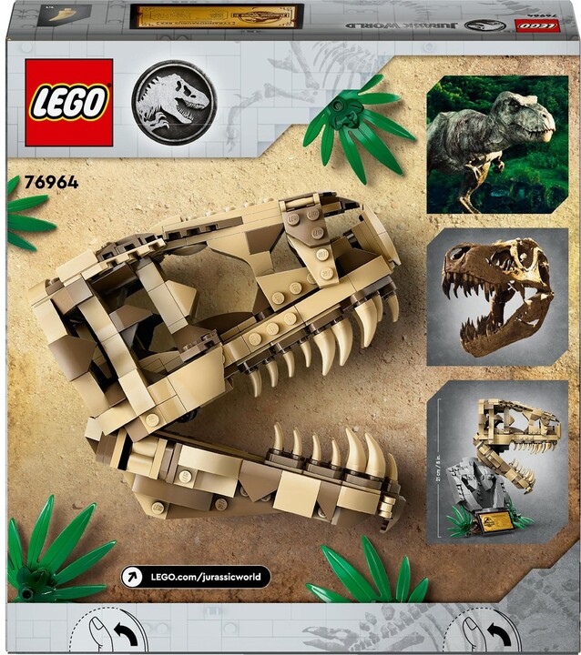 LEGO® Jurassic World 76964 Dinosauří fosilie: Lebka T-Rexe_1681254656