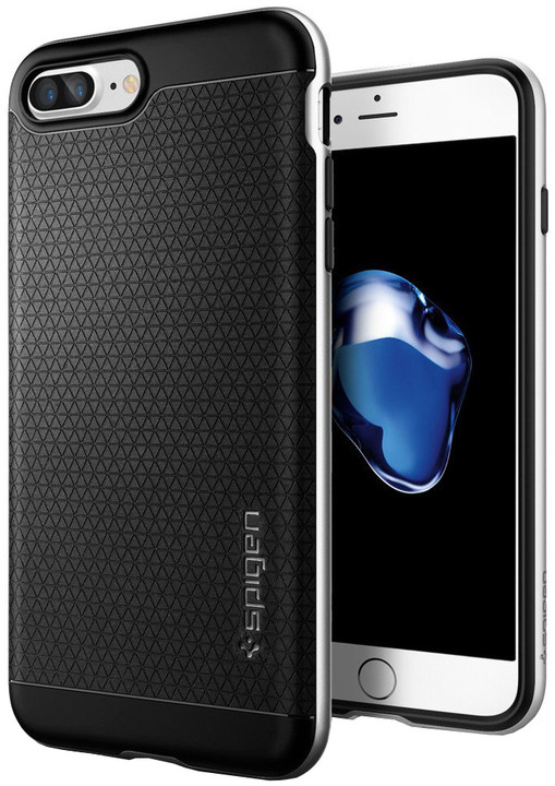 Spigen Neo Hybrid pro iPhone 7 Plus, satin silver_566073083
