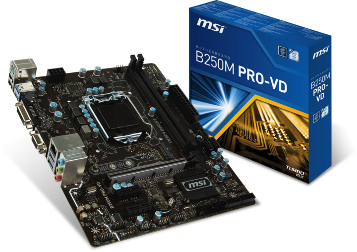 MSI B250M PRO-VD - Intel B250_145007172