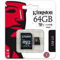 Kingston Micro SDXC 64GB Class 10 UHS-I + SD adaptér_1417313630