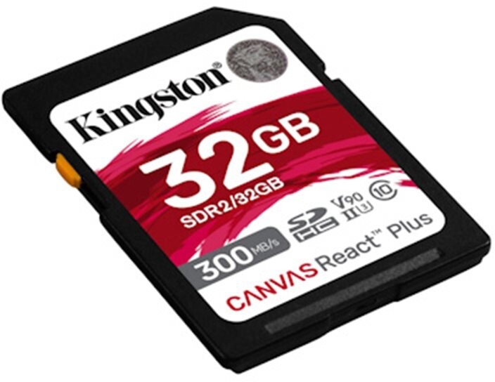 Kingston Canvas React Plus Secure Digital (SDXC), 32GB_963857539