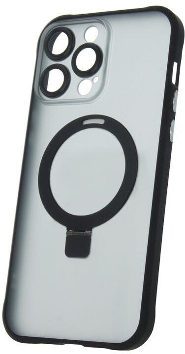 C.P.A. silikonové TPU pouzdro Mag Ring pro iPhone 14 Pro Max, černá_2126141070
