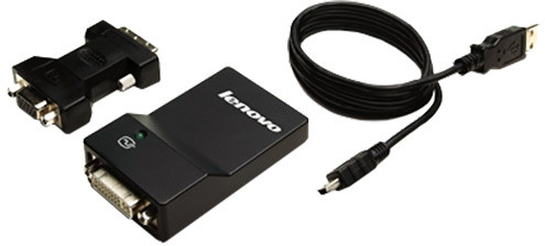 Lenovo USB 3.0 to DVI/VGA Monitor Adapter_1007682215
