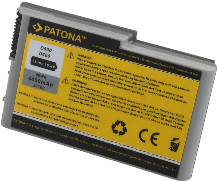 Patona baterie pro Dell, LATITUDE D500/D600 4400mAh Li-Ion 10,8V_1618441616