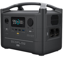 EcoFlow RIVER600 Max Portable Power Station O2 TV HBO a Sport Pack na dva měsíce