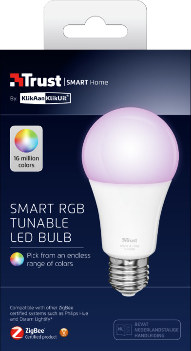 TRUST Zigbee RGB Tunable LED Bulb ZLED-RGB9 - A_880915723
