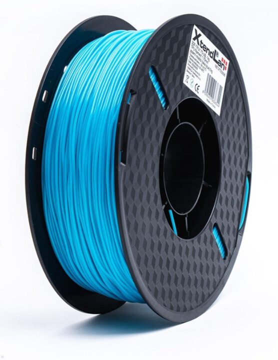 XtendLAN tisková struna (filament), TPU, 1,75mm, 1kg, jezerní modrá_690234757