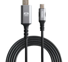 YENKEE kabel YCU 430 USB-C - HDMI, 4K@60Hz, 1.5m YENKEE YSM 402L auto držák na mobil (L) ( v ceně 249,-) + O2 TV HBO a Sport Pack na dva měsíce