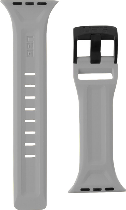 UAG silikonový řemínek Scout Strap pro Apple Watch, 42/44mm, šedá_1139742720