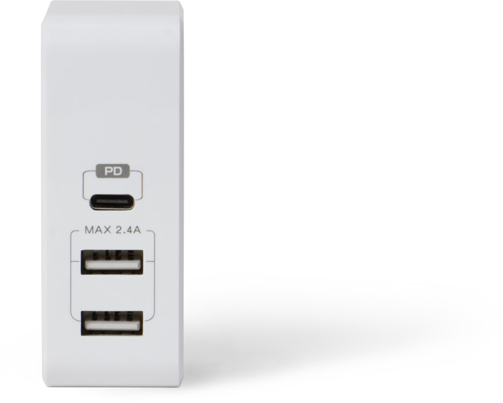 EPICO QUICK PD CHARGER with 3 USB ports - bílá_1535336826