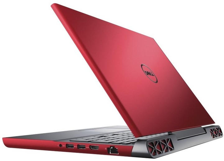 Dell Inspiron 15 Gaming (7566), červená