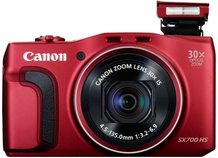 Canon PowerShot SX700 HS, červená_781946828