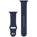 COTEetCI silikonový sportovní náramek pro Apple watch 38 / 40 mm / 41mm, půlnoční modrá_1204866221