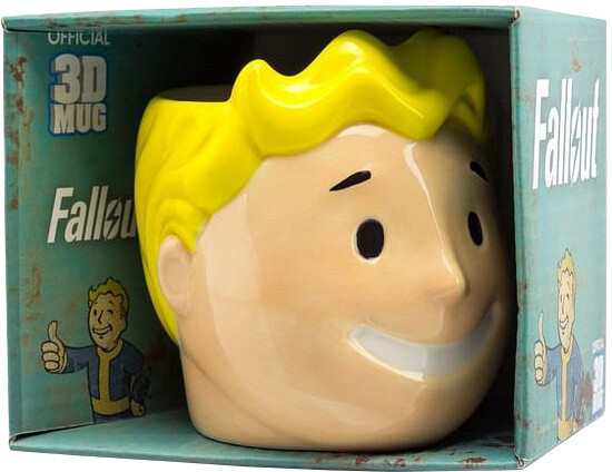 Hrnek Fallout - 3D Vault Boy