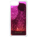 Guess Liquid Glitter Hard Pink Degrade pouzdro pro iPhone 7