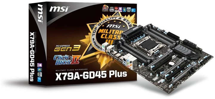 MSI X79-GD45 Plus - Intel X79