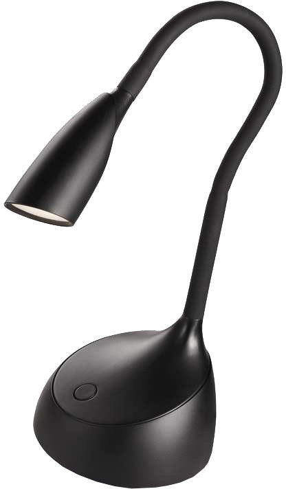 Emos LED stolní lampa Olivia, černá