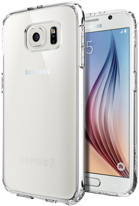 Spigen Ultra Hybrid pouzdro pro Galaxy S6, průhledná_2067823792