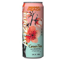 AriZona Georgia Peach Green Tea , ledový čaj, broskev, 680 ml_641684175
