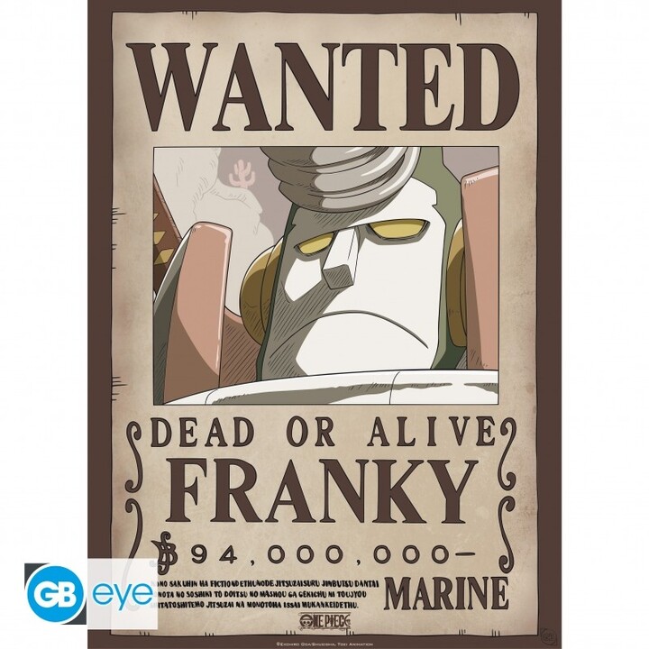 Plakát One Piece - Usopp &amp; Franky, 2 ks (52x38)_1215609797