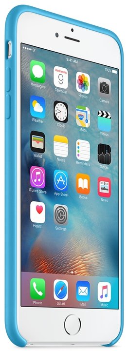 Apple iPhone 6s Plus Silicone Case, modrá_1039233936