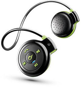 CellularLine Scorpion sportovní ergonomická sluchátka, BT, černo-zelená_722525318