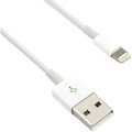 C-TECH kabel USB 2.0 Lightning (IP5 a vyšší) nabíjecí a synchronizační kabel, 1m, bílá_923814705