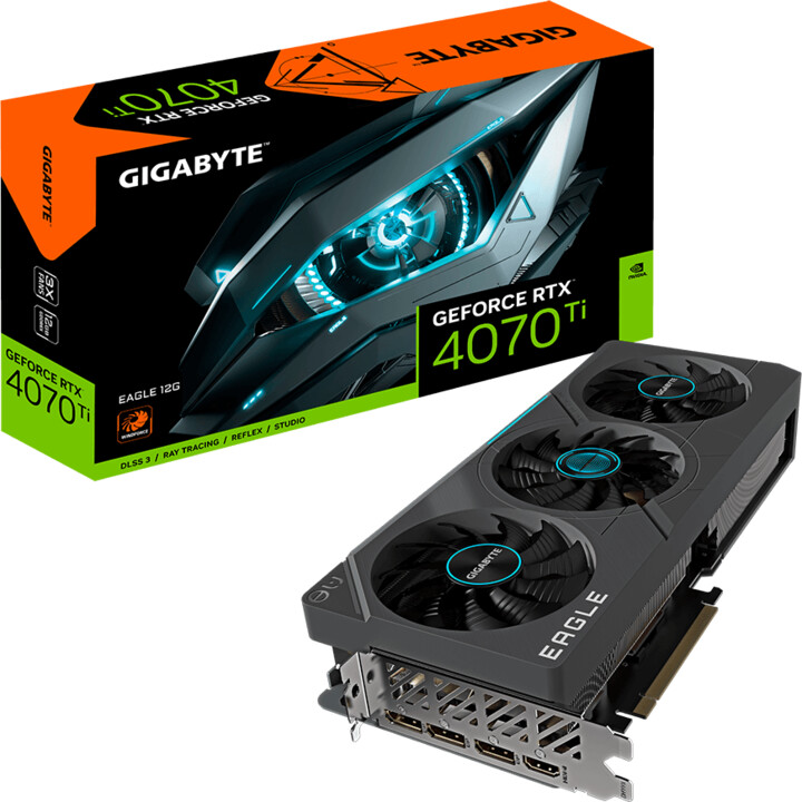 GIGABYTE GeForce RTX 4070 Ti EAGLE, 12GB GDDR6X_1041098583