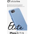 CellularLine ochranný kryt Elite pro Apple iPhone 6/7/8/SE (2020), PU kůže, světle modrá_869002681