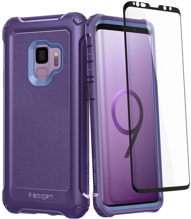 Spigen Pro Guard pro Samsung Galaxy S9, deep purple_1267403167