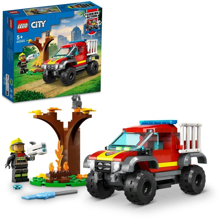 LEGO® City 60393 Hasičský teréňák 4x4_1985782515
