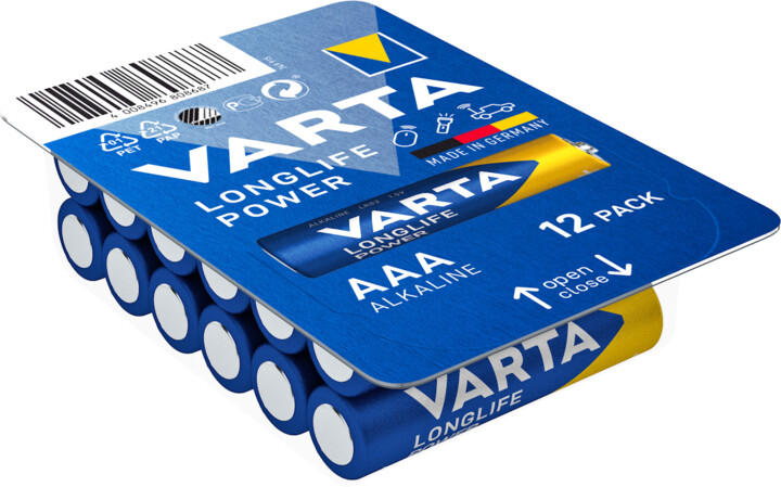 VARTA baterie Longlife Power AAA, 12ks (Big Box)_1336783808