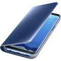 Samsung S8 Flipové pouzdro Clear View se stojánkem, modrá_817455489