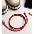PlusUs LifeStar Handcrafted USB Charge &amp; Sync cable (1m) Lightning - Red /Yellow_1779225490
