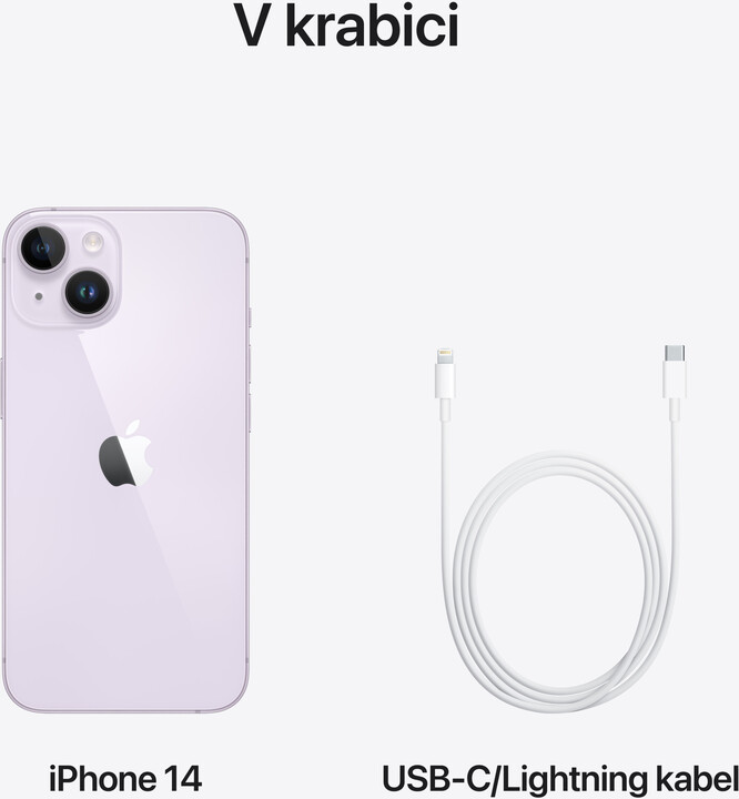 Apple iPhone 14, 512GB, Purple_132136431