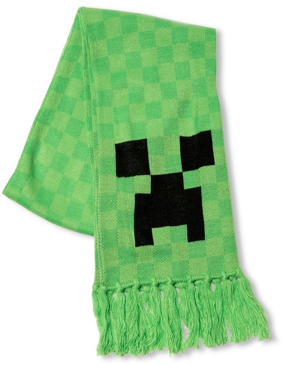 Šála Minecraft Creeper, zelená_2053997618
