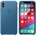 Apple kožený kryt na iPhone XS Max, modrošedá_1312930811