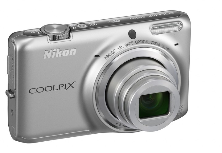 Nikon Coolpix S6500, stříbrná_158356991
