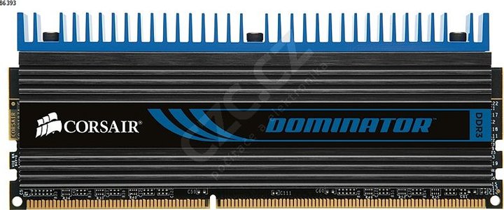 Corsair Dominator with DHX Pro Connector and Airflow II Fan 24GB (6x4GB) DDR3 1600_856190342