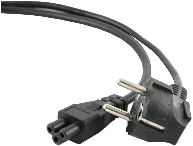 C-TECH kabel síťový 1,8m VDE 220/230V napájecí notebook 3 pin Schuko_1440566217