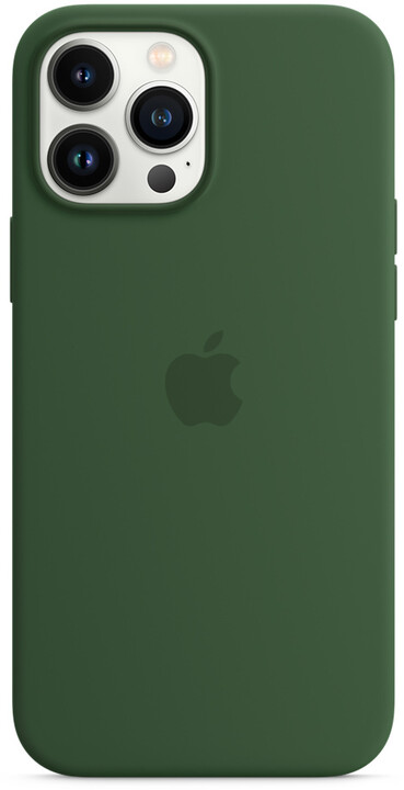 Apple silikonový kryt s MagSafe pro iPhone 13 Pro Max, jetelově zelená_760526503