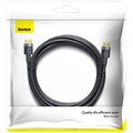 BASEUS kabel Cafule Series, HDMI 2.0, M/M, 4K@60Hz, 3m, černá_42040972