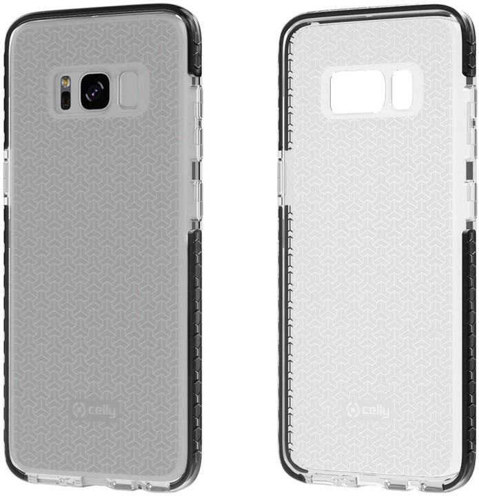 CELLY Hexagon Zadní kryt pro Samsung Galaxy S8, černý_244211195
